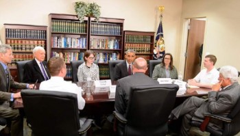 Obama Round Table Meeting