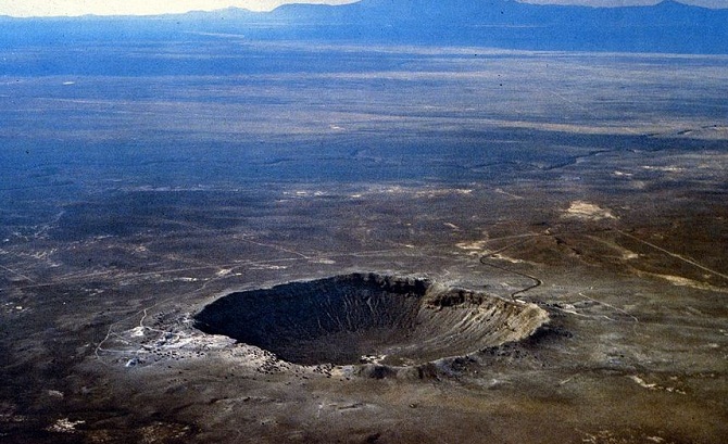 Asteroid Impact Crater