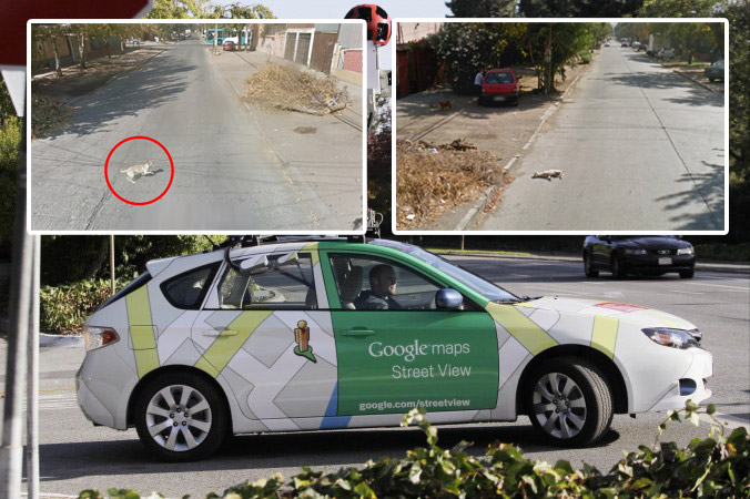 google map car