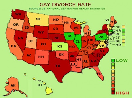 divorce rate in us