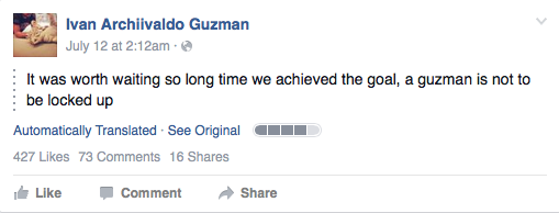 guzman son facebook status