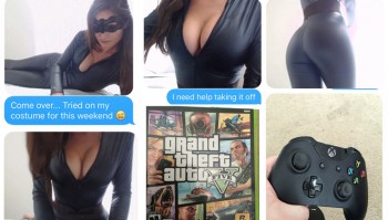 gta player rejects catwoman girlfriend