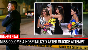 Miss Colombia Hospitalized