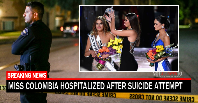 Miss Colombia Hospitalized