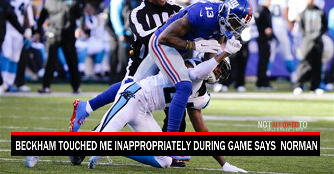 Odell Beckham Touched Me Inappropriately During Game Says Josh Norman