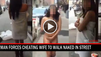 cheating wife caught