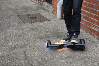 new hoverboard explodes