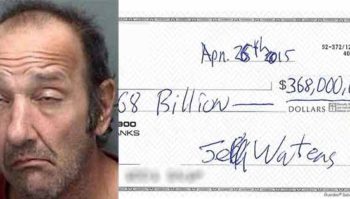 man cash billion dollar check