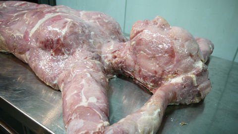 China human meat
